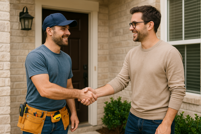 20250403_2159_Handyman and Homeowner Handshake_simple_compose_01jqzjp1gxfazb266m1kbwpjyz